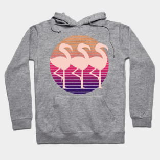 Flamingo On Hoodie